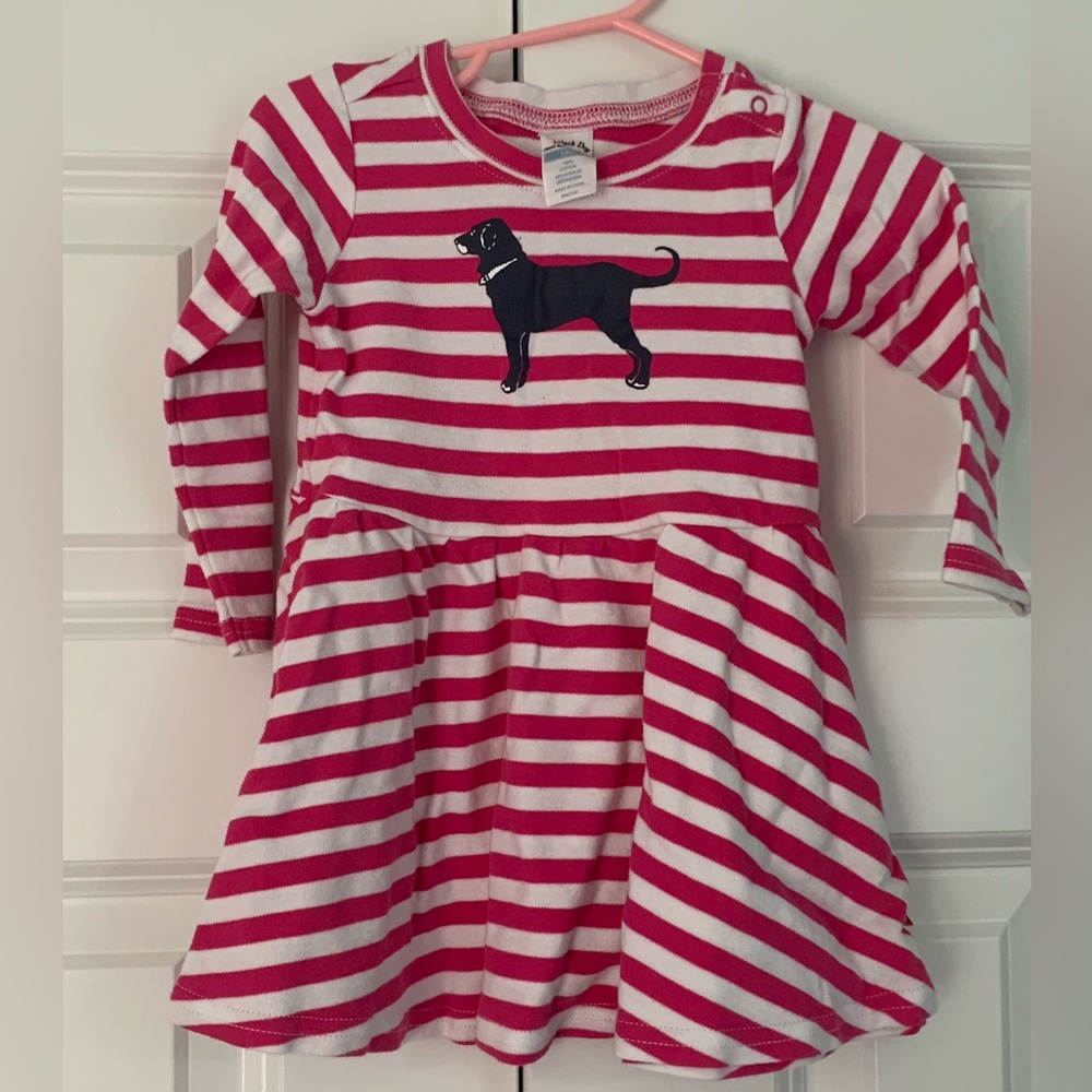The Black Dog Toddler Girls Long Sleeve Dress